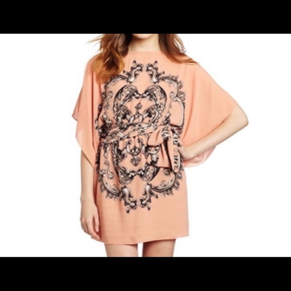 BCBG Lois Dress in Papaya